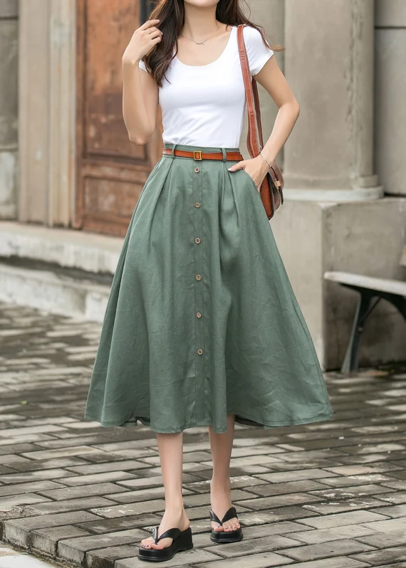 “Sustainable Skirts: Eco-Friendly Materials and Ethical Manufacturing Practices”